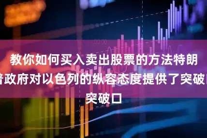 教你如何买入卖出股票的方法特朗普政府对以色列的纵容态度提供了突破口